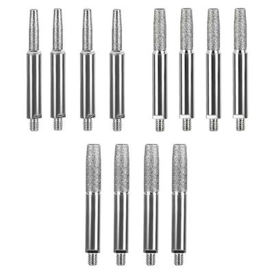 Chainsaw Sharpener Parts Diamond Coated Grinding Head Cylindrical Burr 4 5 6mm