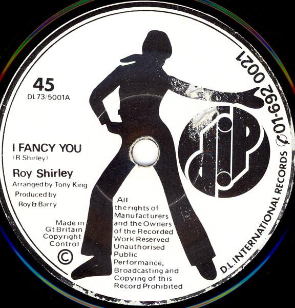 

7inch Record ROY SHIRLEY - I Fancy You / Pretty Brown Eyes DL735001 Dip 1973 UK Reggae, Ska & Dub Used