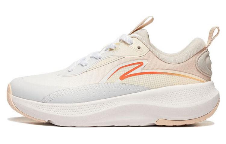 Li Ning Мягкие Нескользящие Устойчивые к истиранию Низкие Повседневные Кроссовки Женские Белые Абрикосовые Серые AGLT180-2 38
