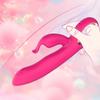 Thrusting Rabbit Vibrator for Women Rechargeable 10 Vibration Modes G Spot Massager Clitoral Stimulator Adult Sex Toys Female Masturbation