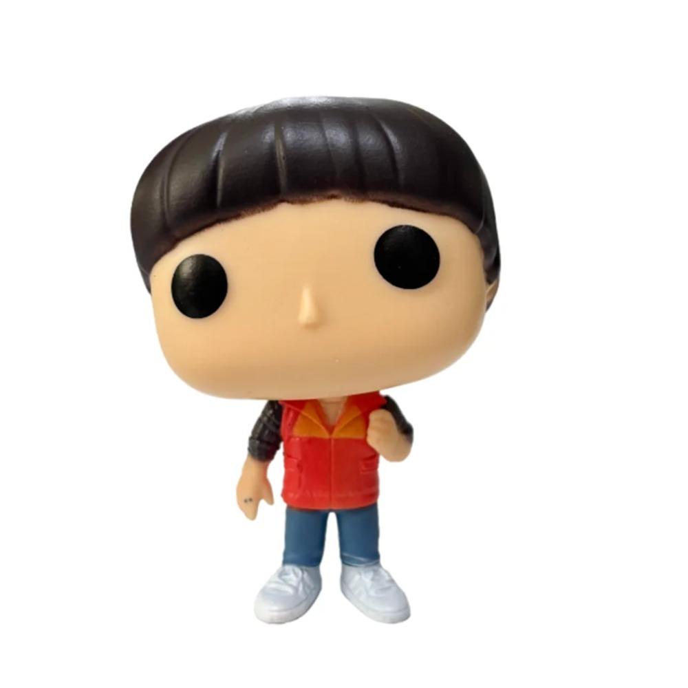 Anime Strangers Things Figur Jane Ives/Will Byers/Mike Wheeler Actionfigur Cosplay Vinylornament Figuren Spielzeug Neujahrsgeschenk
