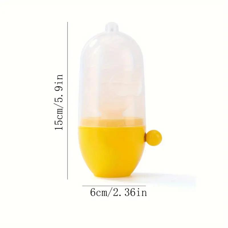 1PCS Household Convenient Egg Shaker Egg Boiling Tool Plastic Manual Pull Rope Egg Shaker Egg Yolk Protein Shaker