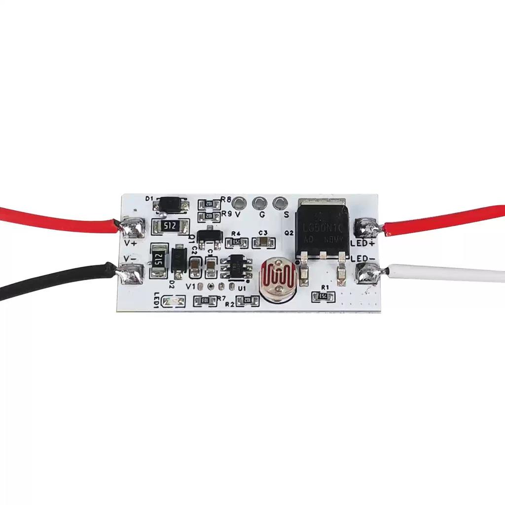Lichtsensor Schalter Automatisch Auto Ein Aus Fotozelle Straßenbeleuchtung Steuerungsschalter DC12-80V Fotoschalter Lichtempfindlicher Sensor