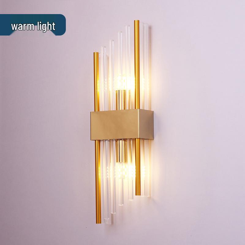 Elegant Luxury Glass Wall Lamp for Living Room, Bedroom, Hotel, or Bedside - Designer Style with Personality