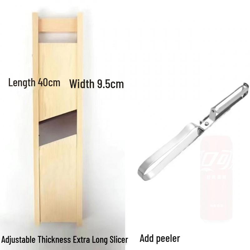 Adjustable Thickness Potato Chip Slicer - Perfect for Hot Pot and Barbecue Kitchens