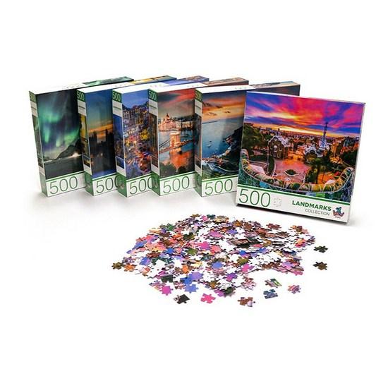 Asmodi Landmark Puzzle Cinque Terre Board Game 500 Pieces, popular Korean game