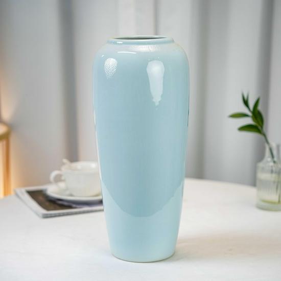 Chinesische Zen-Keramikvase - Retro Blumendekoration für Wohnzimmer
