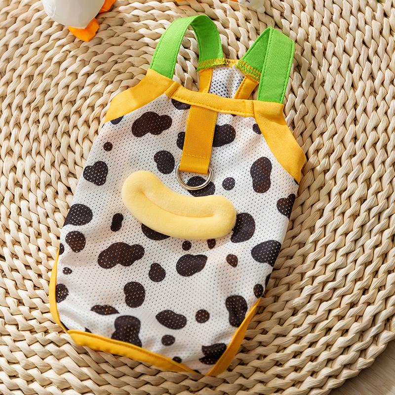 

Свежая весенне-летняя одежда для собак кошек маленьких собак универсальная одежда плюшевый мишка щенок одежда для питомцев XXL (recommended weight 15-10kg)