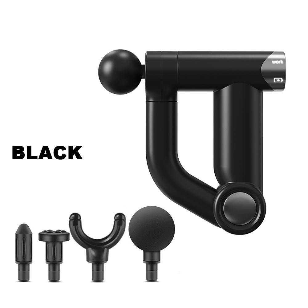

Deep Muscle Massage Gun Folding Fascia Gun Electric Percussion Pistol Massager For Body Neck Back Leg Fitness Tool 32 Levels