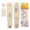 EDISONmama 2-Way Nail Care Set (Ages 0+) - Includes Nail Clippers, Electric File, Storage Bag, and 6 Attachments (Bear)