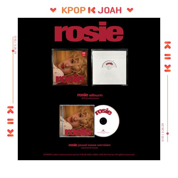 

(JEWEL / ЕКСКЛЮЗИВНА ВЕРСІЯ) РОЗА (BLACKPINK) [розі] Перший студійний альбом KR EXCLUSIVE