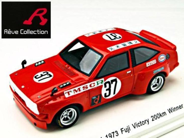 Reve Toyota Starlet 1973 Fuji Victory 200km Winner No37 Hiroyuki Kukitome Completed Product 1/43