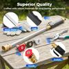 Portable Jet Nozzle Power Washer Quick Connectors Hydro Jet Power Washer Wand  for Garden Hose