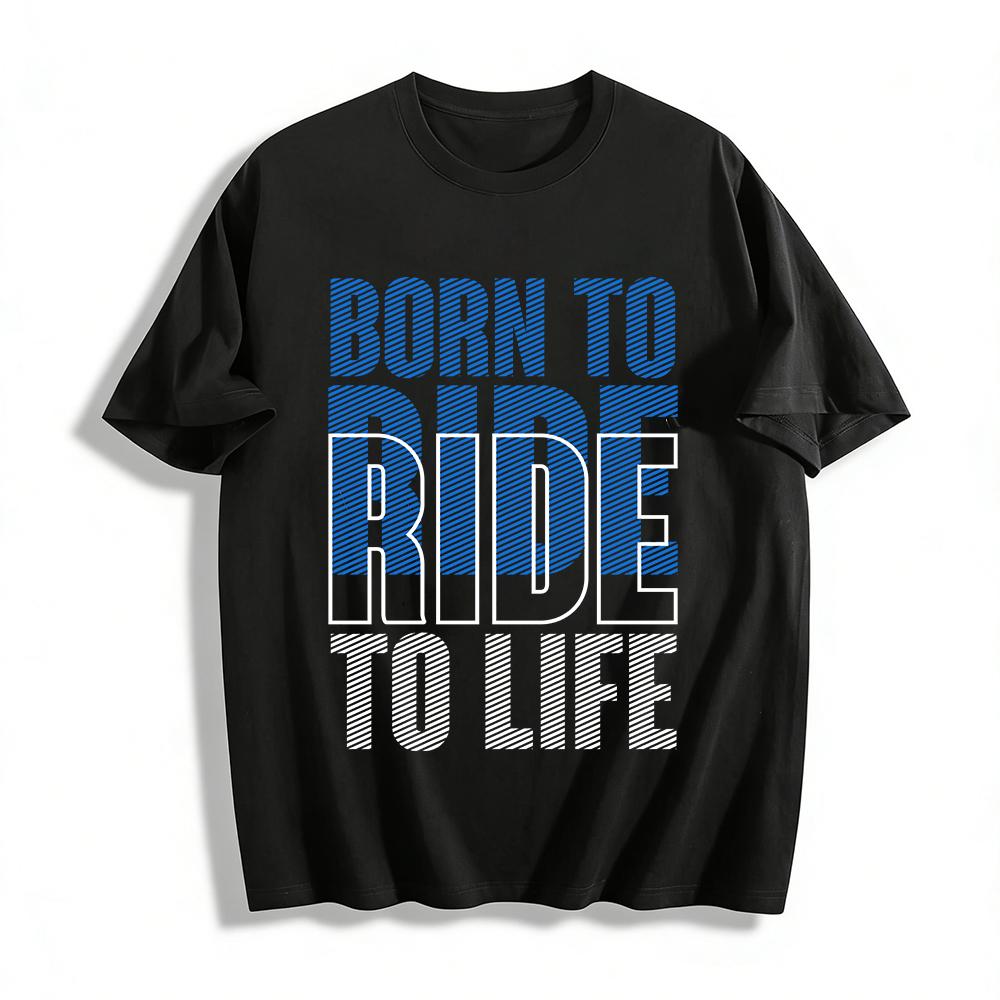 

Born To RideT Pure cotton T-shirt XXS