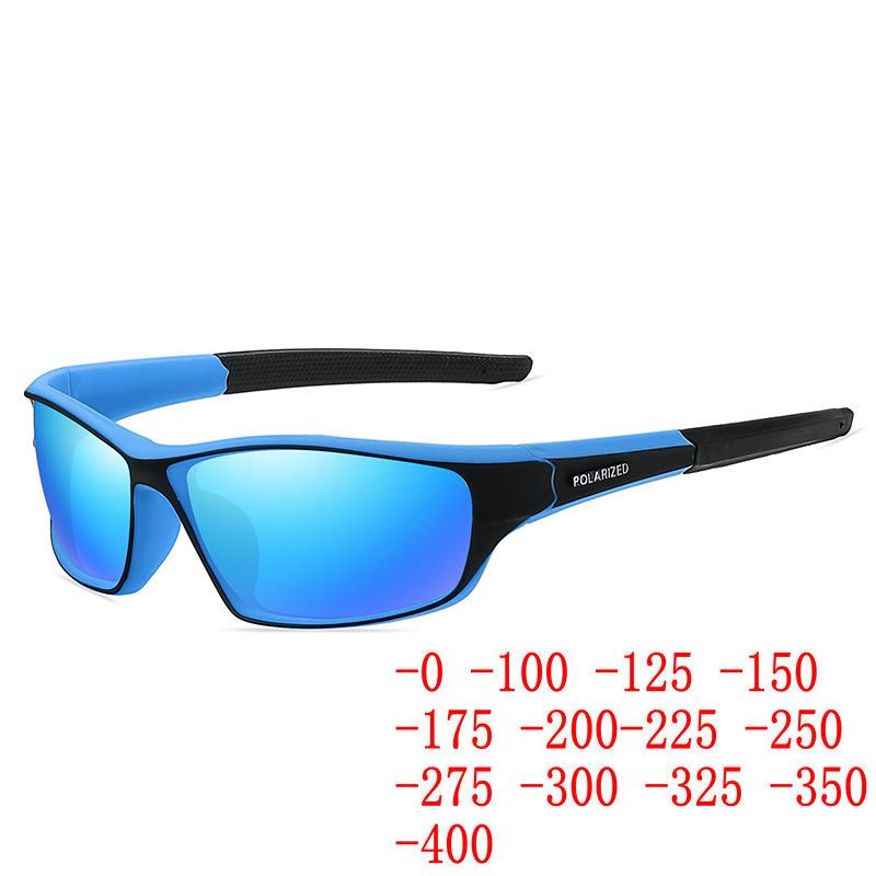 Sports Cycling Driving Polarized Night Vision Sunglasses For men Myopia Sunglasses Custom Made Prescription Sunglasses -2.0 NX