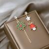 Accessories Elk Snowflake Drop Earrings Christmas Earrings Christmas Ear Hook Dangle Earring