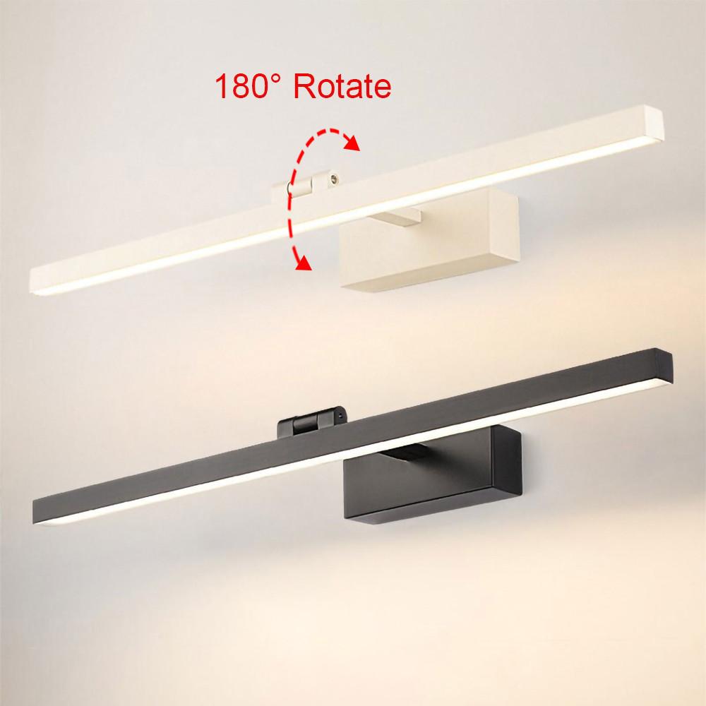 Bathroom Mirror Light AC85-265V Bedroom Bedside Wall Light Room Decor Indoor Lighting Device Modern LED Wall Lamp
