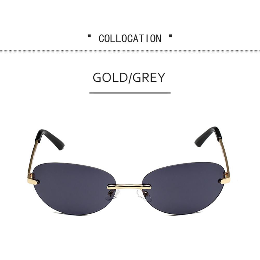 Sun Glasses Oval Vintage Sunglasses Shades Trendy Fashion Sunglasses For Women Men Everyday Wear
