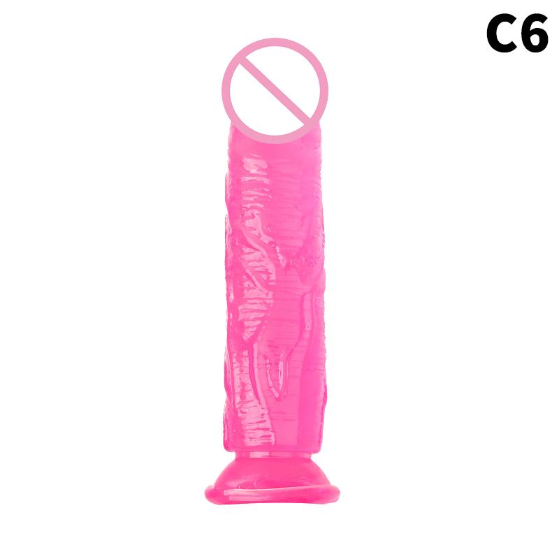 Sex Toys Realistic Waterproof Jelly Dildos With Strong Suction Cup For Women Men Cock Penis G-spot Simulation Massager