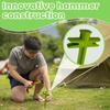 Camping Tent Ground Pegs With Safety Tapered Tip Weatherproofed Tent Stakes for Enhancing Stability