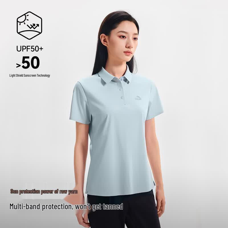 Pelliot Women's Outdoor Quick-Dry Polo Shirt