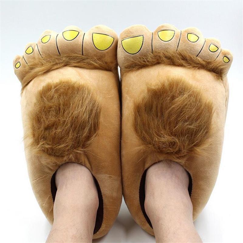 Pantofole Divertenti A Forma Di Piedi Giganti - Verde, Taglia Unica, Per Halloween E Cosplay