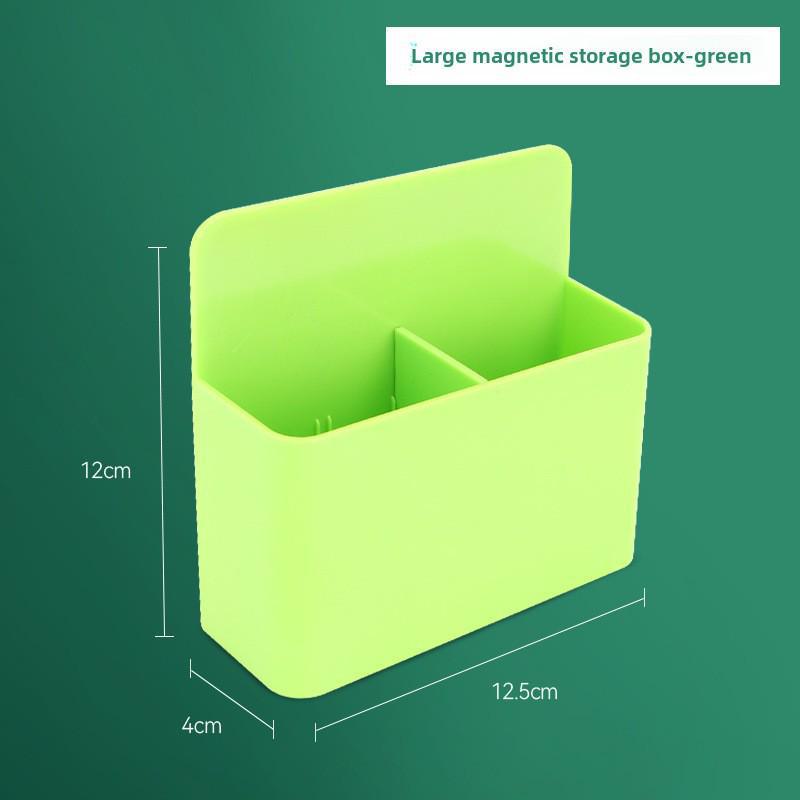 

Магнитный многофункциональный держатель для маркеров и школьной доски, а также ящик для хранения double-grid светло-зеленый