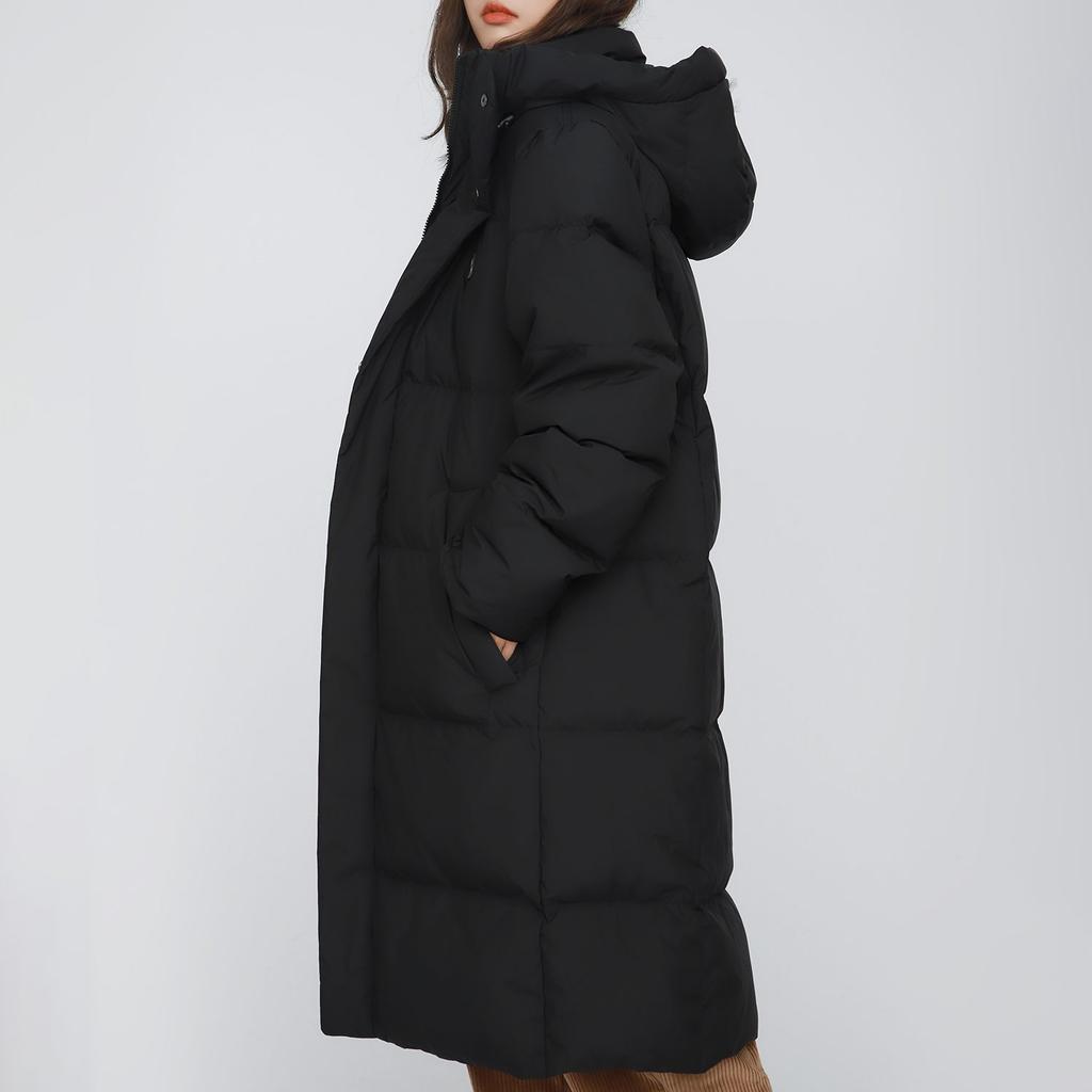 MLB Down Jacket Winter, Long Unisex Black 3ADJJ0416-50BKS