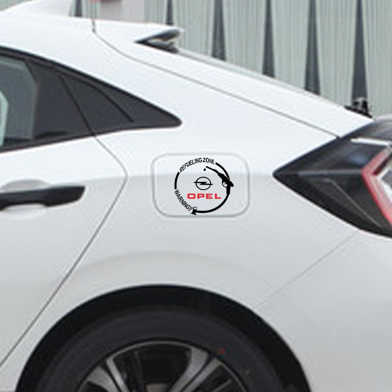 1 ks Nálepky na víčko palivové nádrže auta Vinylové Módní Dekorační Samolepky Příslušenství Pro Opel Astra j Insignia Astra g Corsa Zafira b Mokka Vivaro Meriva