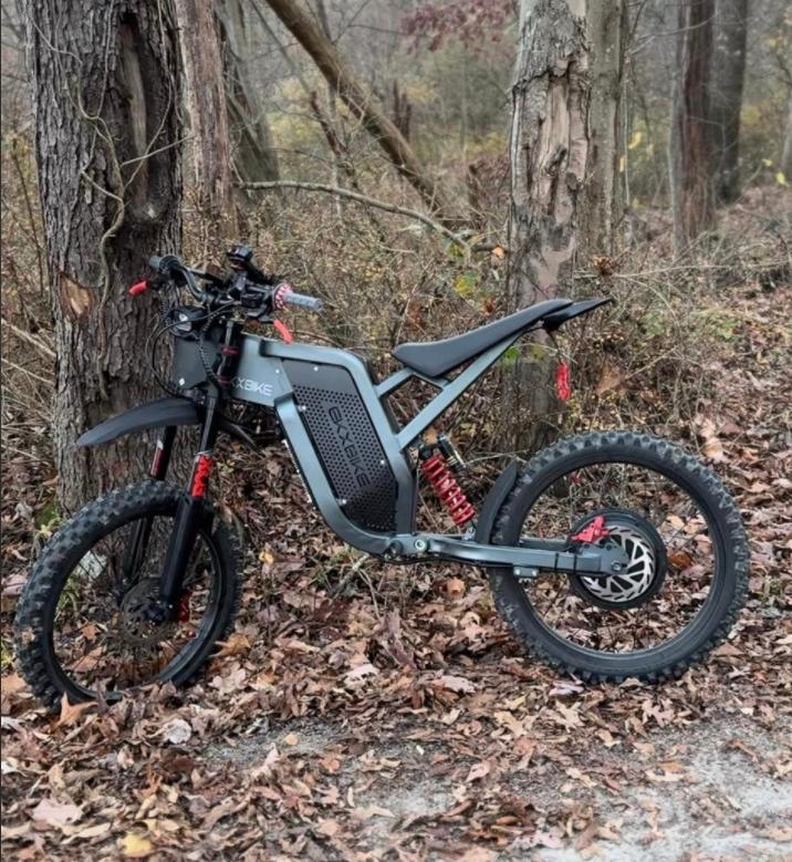 X21 Max Electric Bike 3000W 60V 30Ah Battery 85km/h 7 Speed 20*1.9'' Tires Hydraulic Brakes