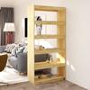 Day and Night - Day and Night Shelf/space Divider Solid Pine Wood 80x35x167 Cm