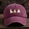 Fun and Cute Dog Print Baseball Hat Unisex Outdoor Fashion Versatile Peaked Hat Trend