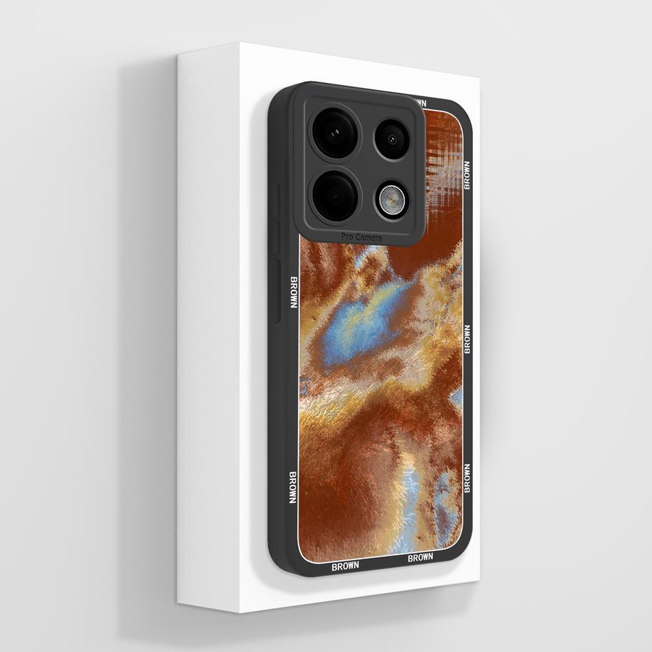 Case For POCO X6 Pro Various Style Candy Phone Cover For POCO X 6 Soft Liquid Silicone Camera Protection Shockproof Back Covers