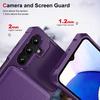 Vertical Cards Solt Wallet Leather Case For Samsung Galaxy S25 Ultra S24 FE S23 Plus S22 A16 A55 A35 A15 A25 A54 Anti Fall Cover