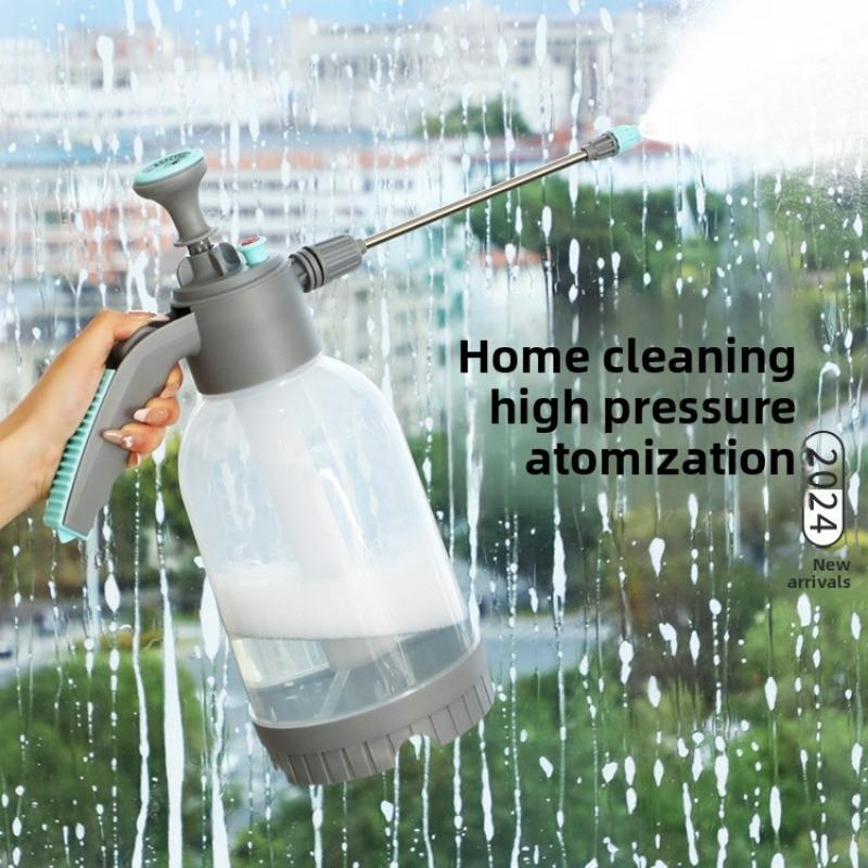 Manual Pneumatic Flower Watering Spray Bottle, Household Cleaning Ultra-fine Mist Spray Bottle, Gardening and Flower Care Spray Bottle