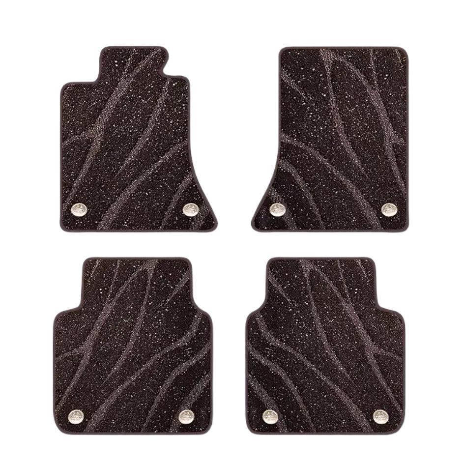 Universal Starry Sky Car Floor Mat - Eco-Friendly, Elbow Yarn, Main Driver, Single Piece