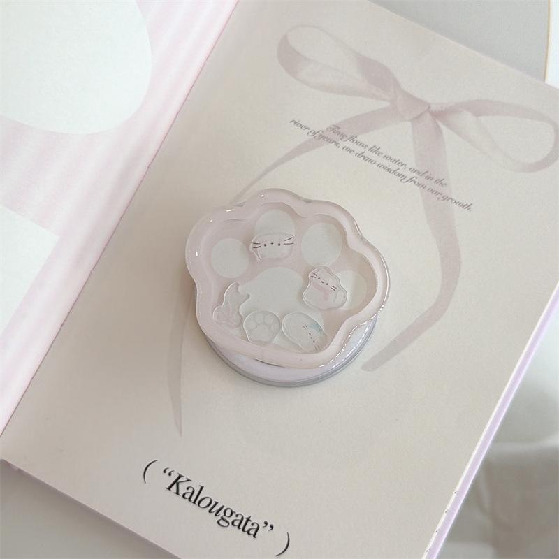 

Cute Cat Paw Magnetic Stand & Case for iPhone 17/16 Pro Max/15 iPhone 17 Pro