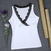 Breathable Sexy Lace Women Vest Tops V-neck Sleeveless Summer Tank Blouse For Everyday Wear