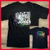 T-shirt Jonas Brothers Burning Up Tour 2008 Tutte le Taglie Remake PP2447