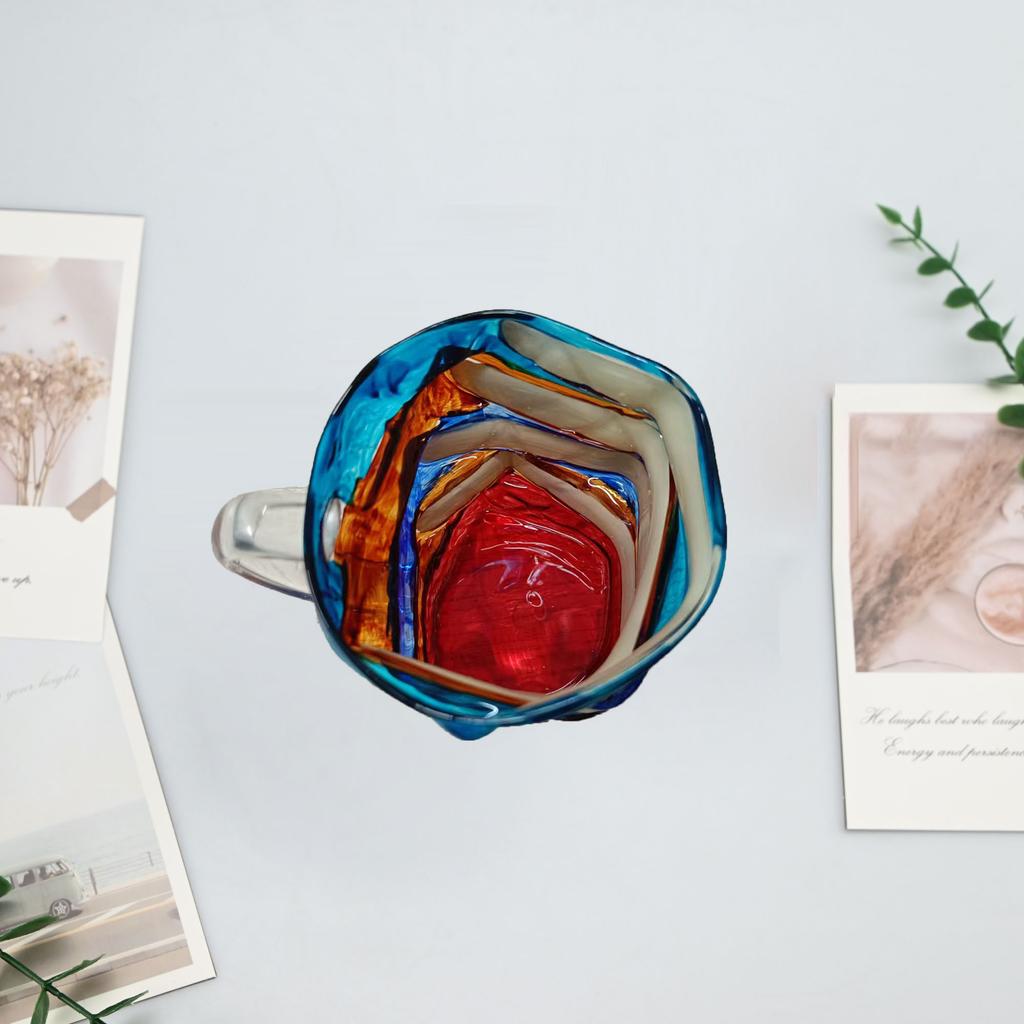 Painted Book Mug Novelty 3D Painted Books Painted Book Mug, Painted Book Cup, Mug, Coffee Cup