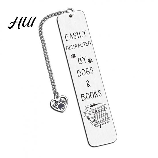 Funny Quote Bookmark Cute Cat Bookmark, Metal Page Marker with Creative Durable Quotes, Stainless Steel for Readers, Lover Gift Cartoon