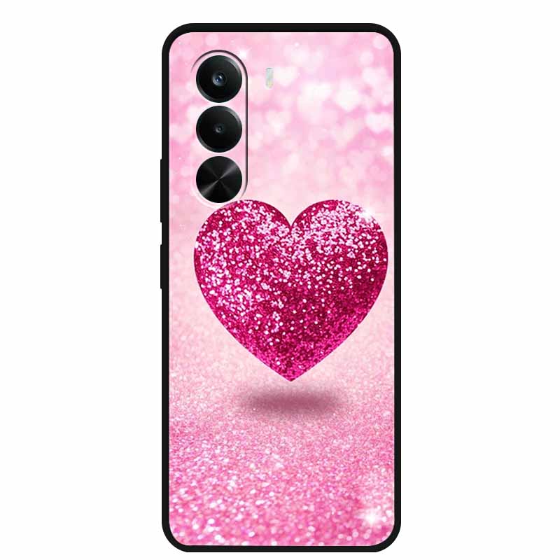 Pro Realme P4x Pouzdro P4 x 5G Globální Měkký Silikonový Ochranný TPU Kryt Telefonu pro Realme P4x 5G Luxusní Kreslený Nový Zadní Kryt Coque