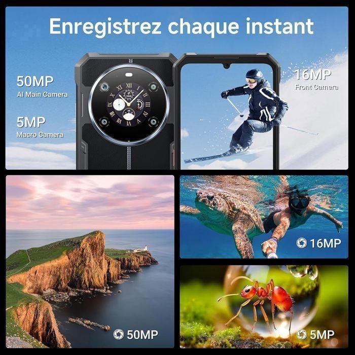 FOSSiBOT F109S - Smartphone robuste Android 15 24Go/256Go, 6.745" FHD, 10600mAh, 50MP, 5G, IP68/IP69K
