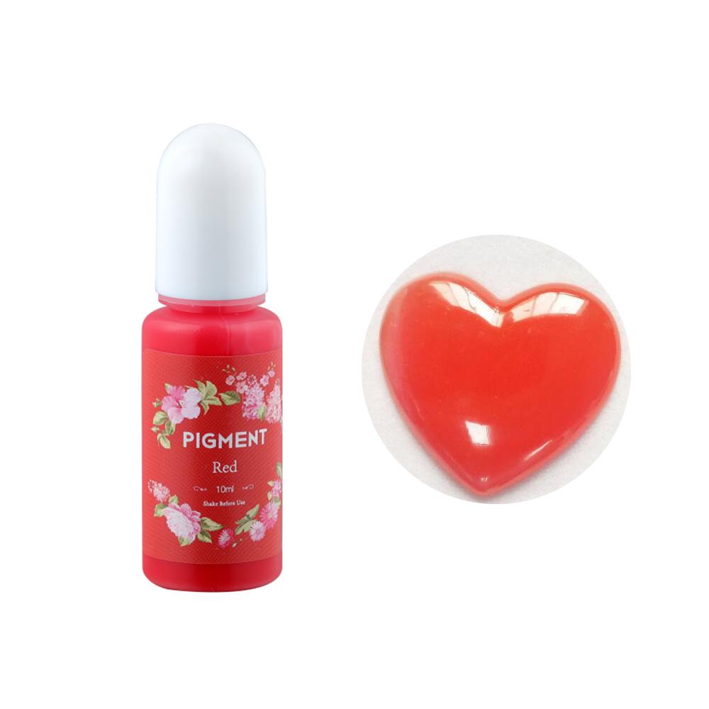 26 Farben 10ml Epoxidharz Pigment Flüssig Epoxid UV-Harz Farbstoff für DIY Harz Färbung Schmuckherstellung Handwerk Kunst