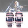 Beetlejuice Cosplay Costume Astrid Striped Dress For Halloween Role Play