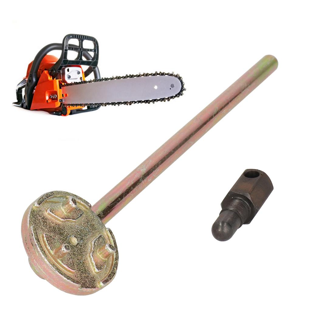 Zinklegering Motorsag Svinghjul Fjerning Stempelstoppverktøy for Poulan Motorsag Elektroverktøy