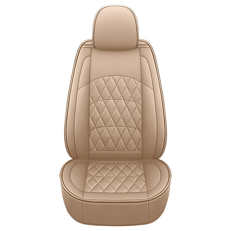 2021 Full Leather Diamond Pattern Car Seat Cushion for All Seasons