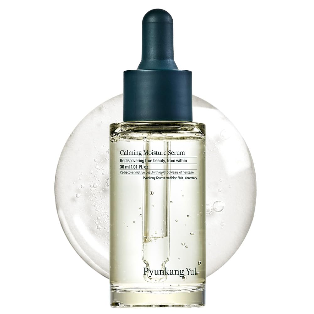 Pyunkang Yul Calming Moisture Serum Face Moisturizing Korean Hyaluronic Moisture Serum [PKY] 30ml, Serum, Skin, Plant-Derived Ingredients, Skincare,
