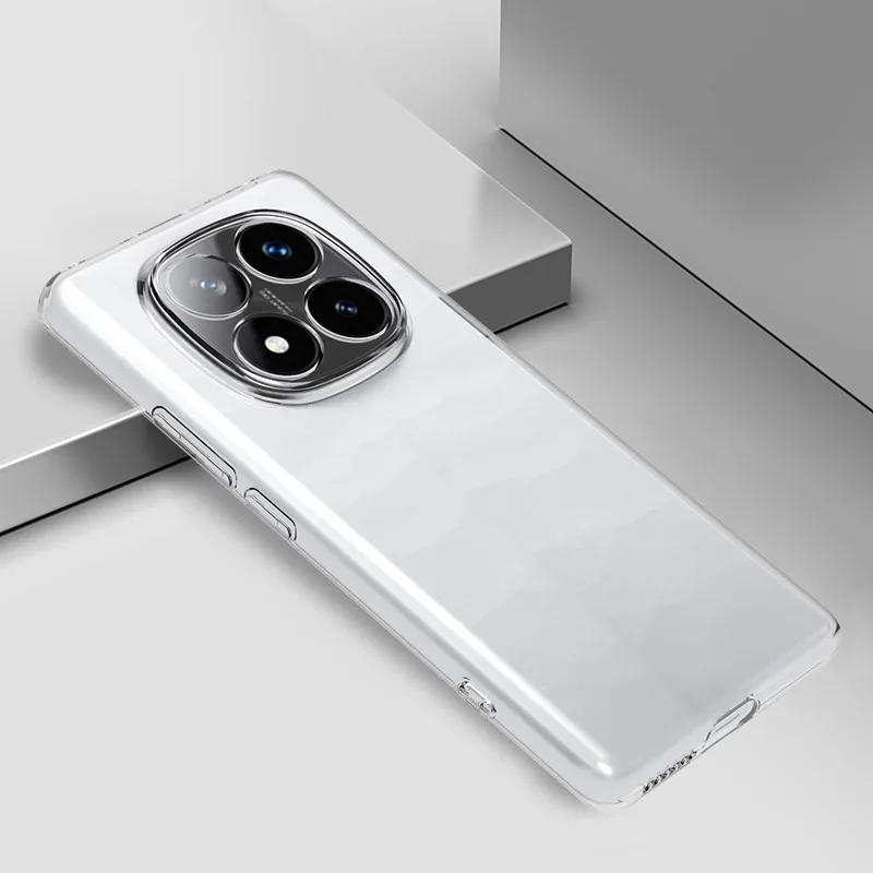 Slim Soft TPU Clear Phone Case On For Xiaomi Redmi Note 14 Pro Plus Note14 Pro Plus Pro+ 4G G Global Version Cover Fundas Capa