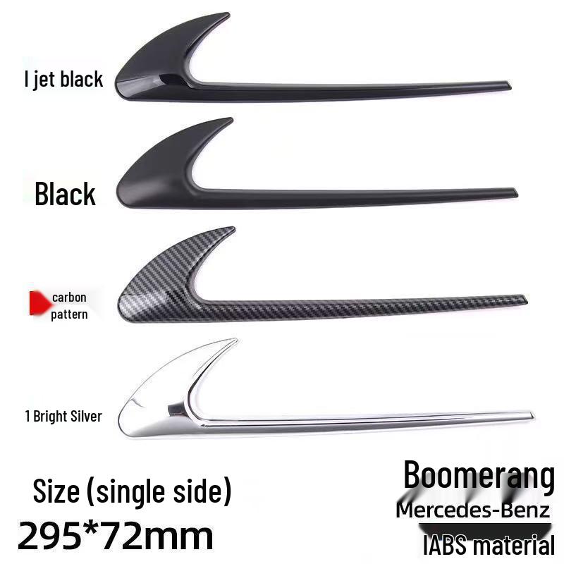 Emblema de Para-lama Mercedes AMG: Compatível com Classe A, Classe B, Classe C, Classe E. Adesivo Protetor de Para-lama Modificado.